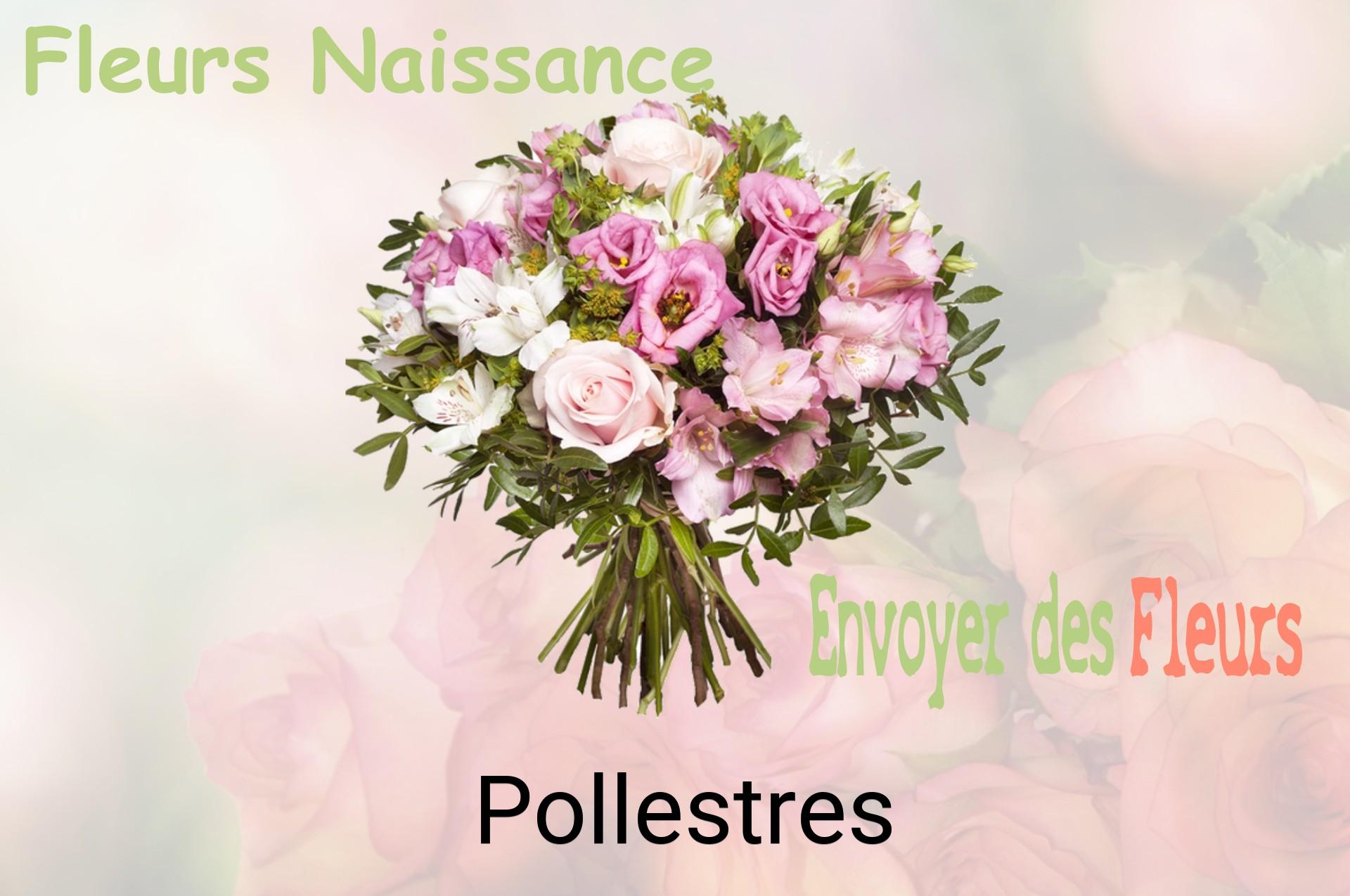 Bouquet de fleurs de naissance livré à Pollestres